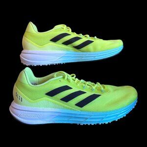 Adidas Mens SL20.2 M Running Shoes Used Yellow Blue Size Men 10